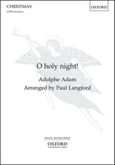 O Holy Night SATB choral sheet music cover